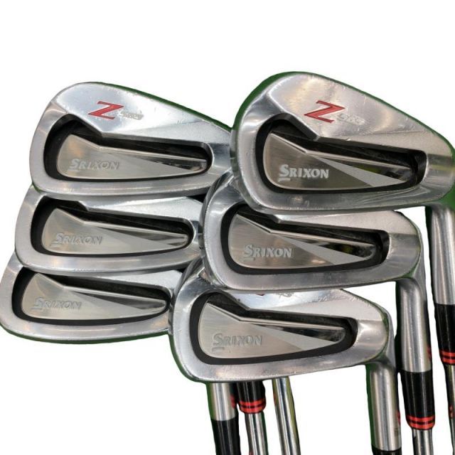 【中古】 ダンロップ SRIXON Z565 限定(レッド) 6S アイアンセット IR NS PRO MODUS3 TOUR105 Design Tuning(レッド) (フレックスS) メンズ 男性用 右利き 右用 Cランク ゴルフクラブ