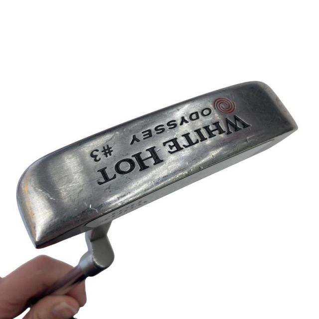 【中古】 オデッセイ WHITE HOT #3 35インチ パター PT スチール (フレックスその他) メンズ 男性用 右利き 右用 Cランク ゴルフクラブ