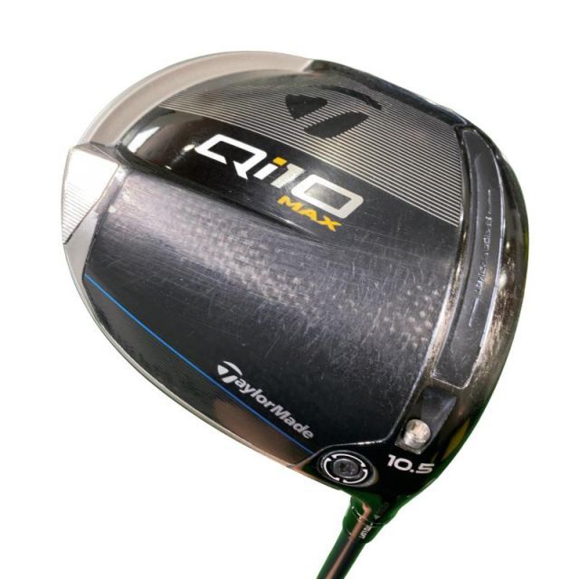 【中古】 テーラーメイド Qi10 MAX 10.5° ドライバー DR Diamana BLUE TM50(Qi10 DR) (フレックスSR) メンズ 男性用 右利き 右用 Cランク ゴルフクラブ