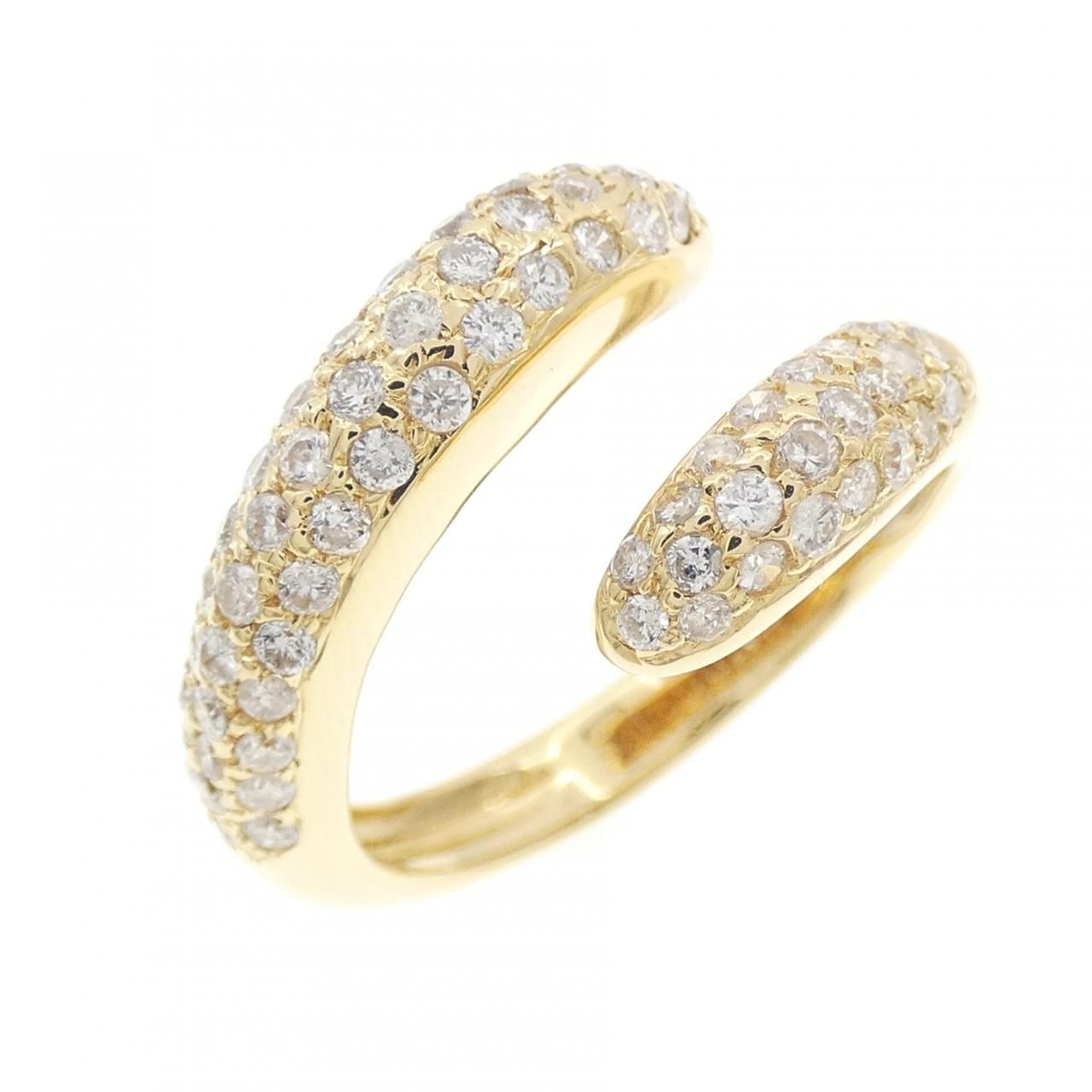 K18YG ダイヤモンド リング 1.50CT