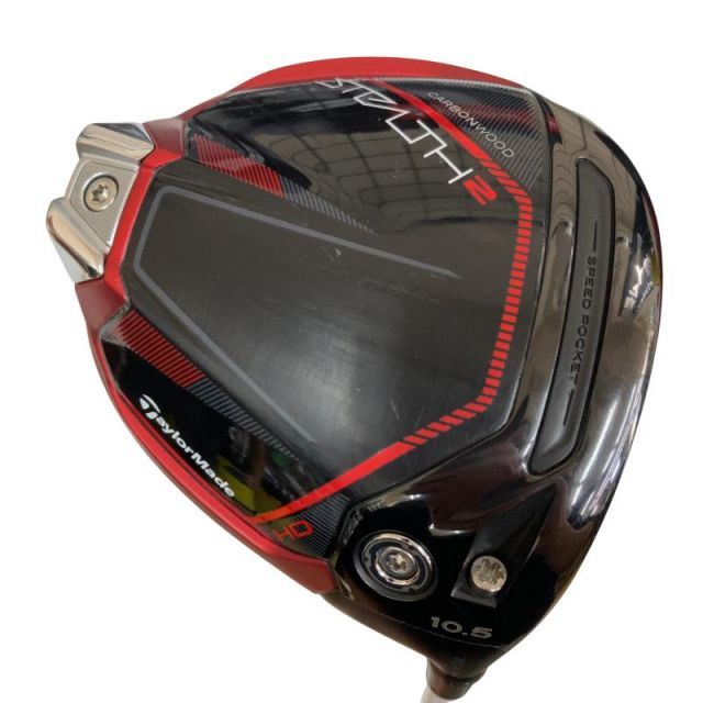 【中古】 テーラーメイド STEALTH2 HD 10.5° ドライバー DR リシャフト (フレックスその他) メンズ 男性用 右利き 右用 Cランク ゴルフクラブ