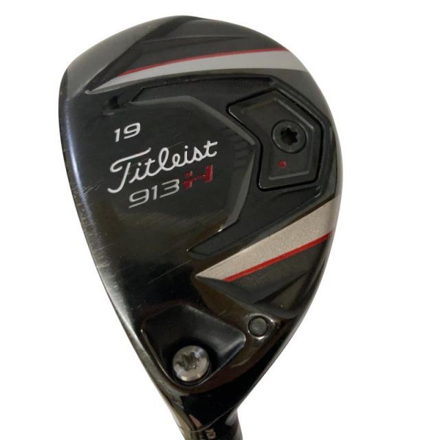 【中古】 タイトリスト 913 H 19° レフティ ユーティリティ UT Dynamic Gold (フレックスS) メンズ 男性用 左利き レフティ 左用 Cランク ゴルフクラブ