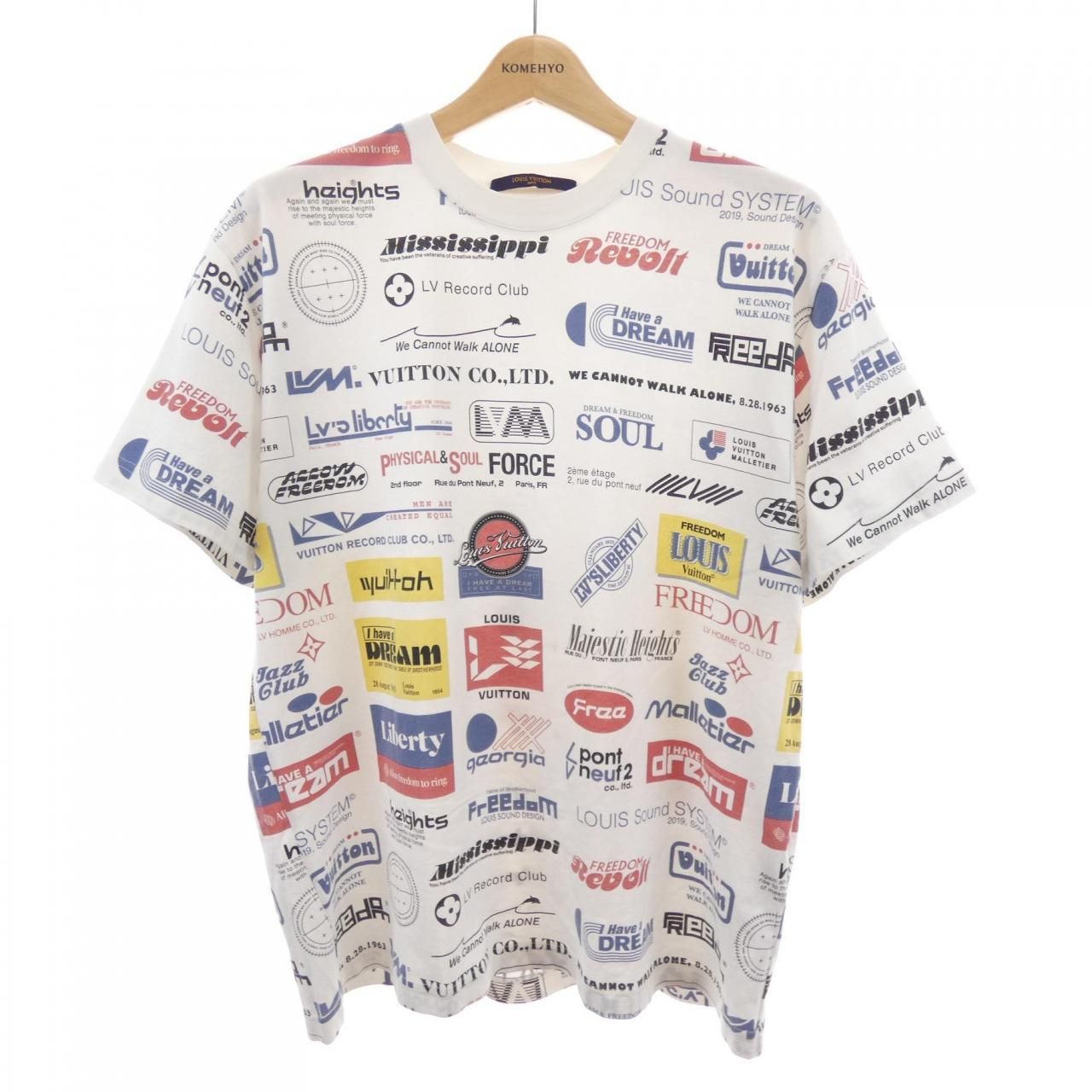 ルイヴィトン LOUIS VUITTON オールオーバーロゴ HHY20WNPG Tシャツ