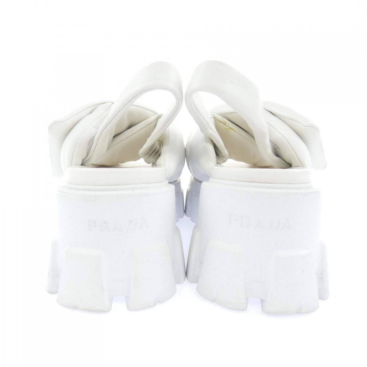 プラダ PRADA モノリス サンダル 1X123N トライアングルロゴ サンダル 