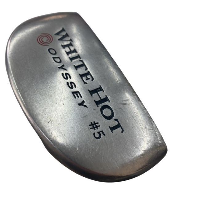 【中古】 オデッセイ WHITE HOT #5 34インチ パター PT スチール (フレックスその他) メンズ 男性用 右利き 右用 Dランク ゴルフクラブ