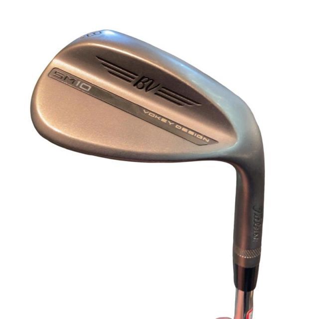 【中古】 タイトリスト VOKEY SPIN MILLED SM10 ニッケル 58°/08°M ウェッジ WG BV 105 (フレックスその他) メンズ 男性用 右利き 右用 Cランク ゴルフクラブ