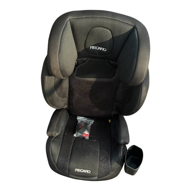 RECARO レカロ ジュニアシート チャイルドシート ブラック系 ドリンク 