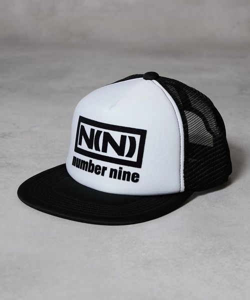 新品未使用 NUMBER (N)INE ナンバーナイン PRINTED MESH CAP