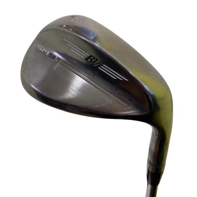 【中古】 タイトリスト VOKEY SPIN MILLED SM9 ブラッシュドスチール 58°/14°K ウェッジ WG 純正特注シャフト (フレックスX) メンズ 男性用 右利き 右用 Cランク ゴルフクラブ