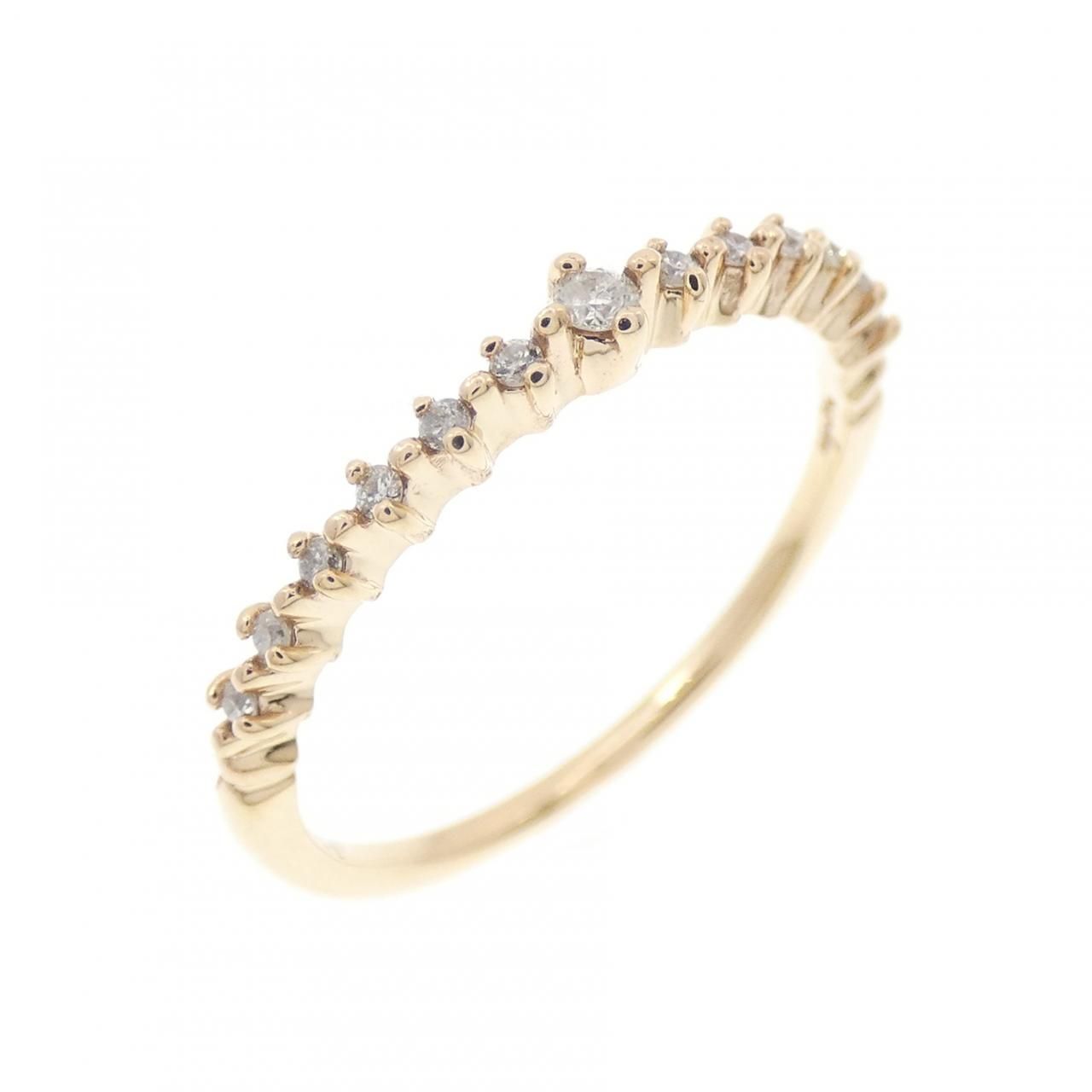 アガット ダイヤモンド リング 0.02CT