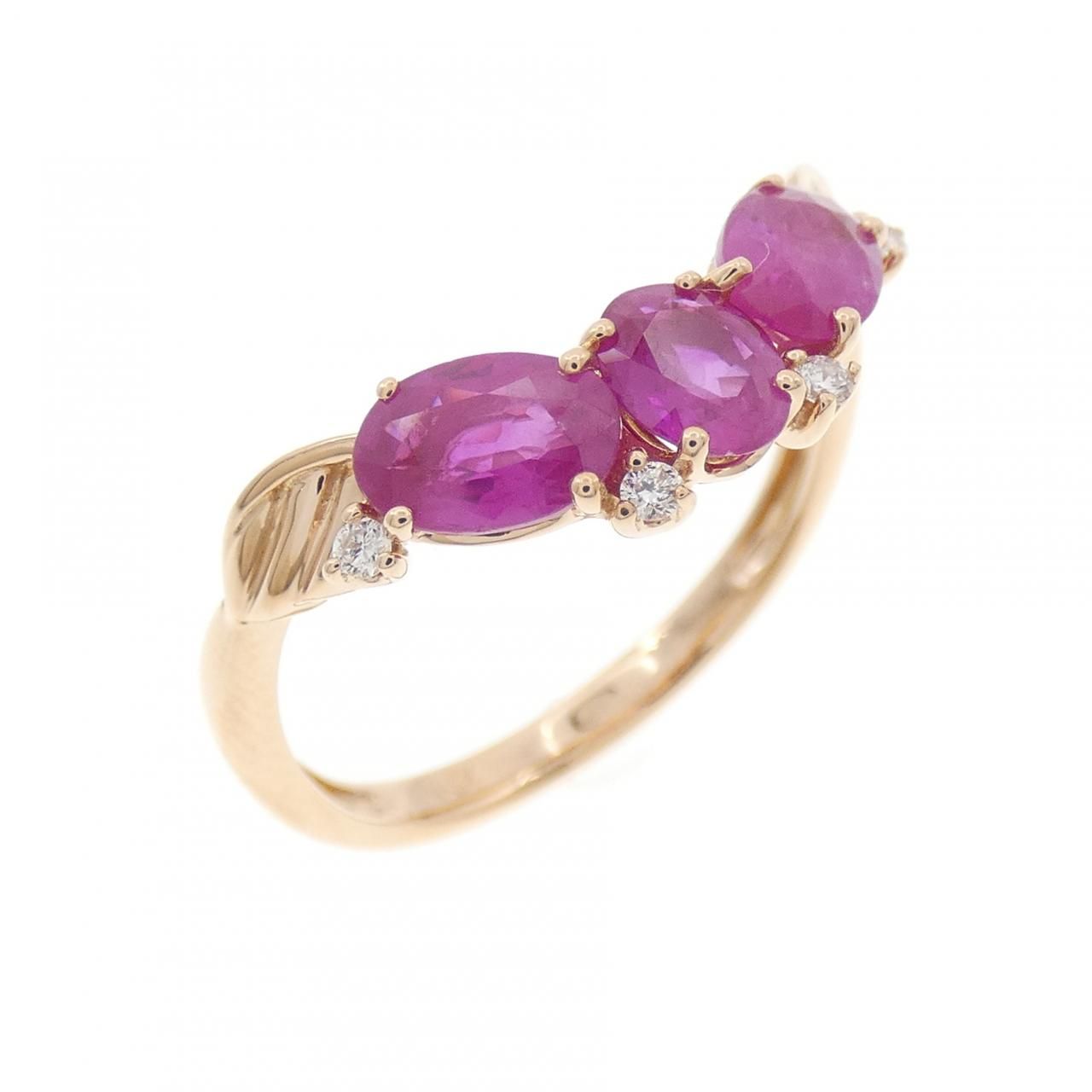 ジーエスティービー ルビー リング 1.50CT