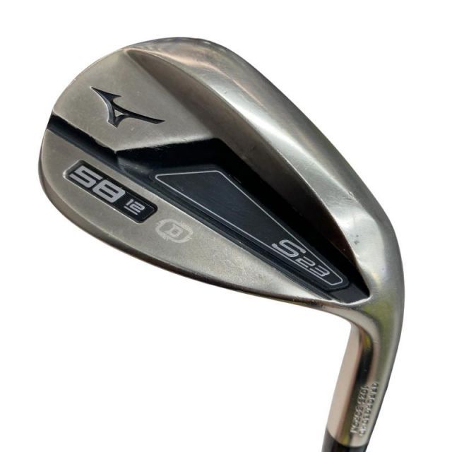 【中古】 ミズノ Mizuno S23(カッパーコバルト) 58°/12°D ウェッジ WG 純正特注シャフト (フレックスS) メンズ 男性用 右利き 右用 Cランク ゴルフクラブ