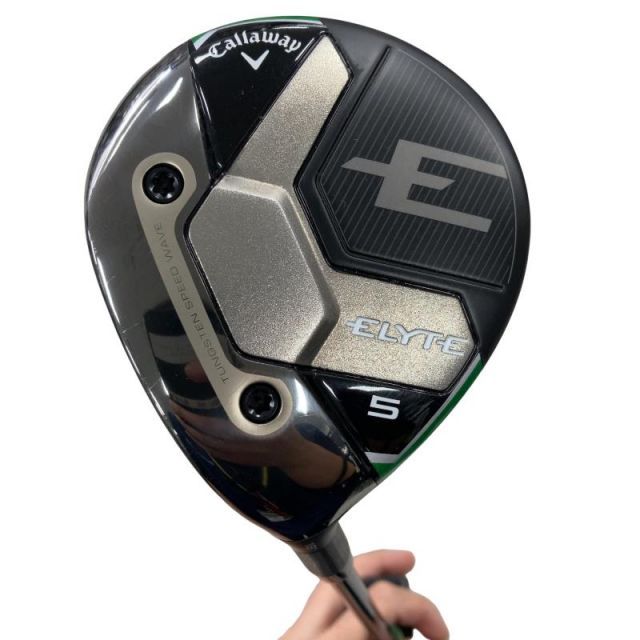 【中古】 キャロウェイ ELYTE 5W レフティ フェアウェイウッド FW VENTUS GREEN 50 for CW(ELYTE FW) (フレックスSR) メンズ 男性用 左利き レフティ 左用 Cランク ゴルフクラブ
