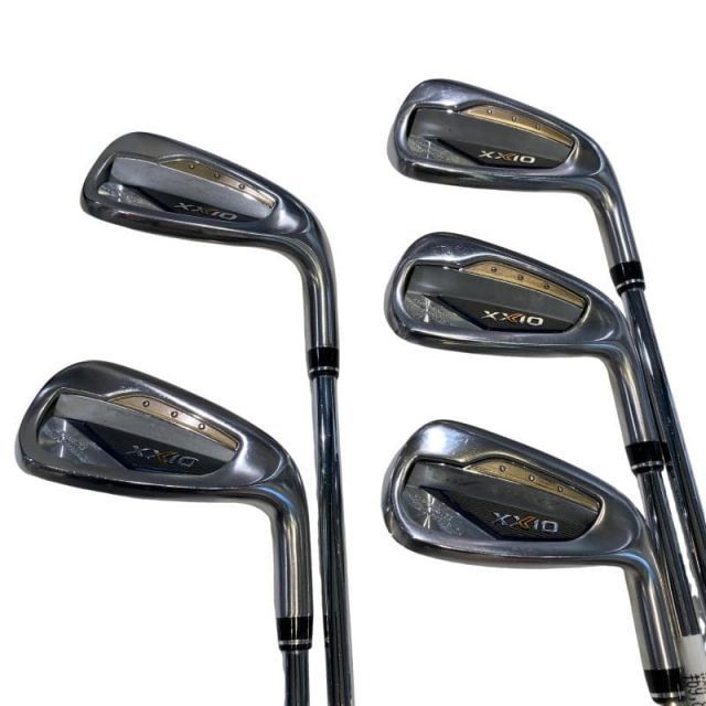 【中古】 ダンロップ XXIO(2024) 5S アイアンセット IR NS PRO 850GH DST for XXIO (フレックスS) メンズ 男性用 右利き 右用 Cランク ゴルフクラブ