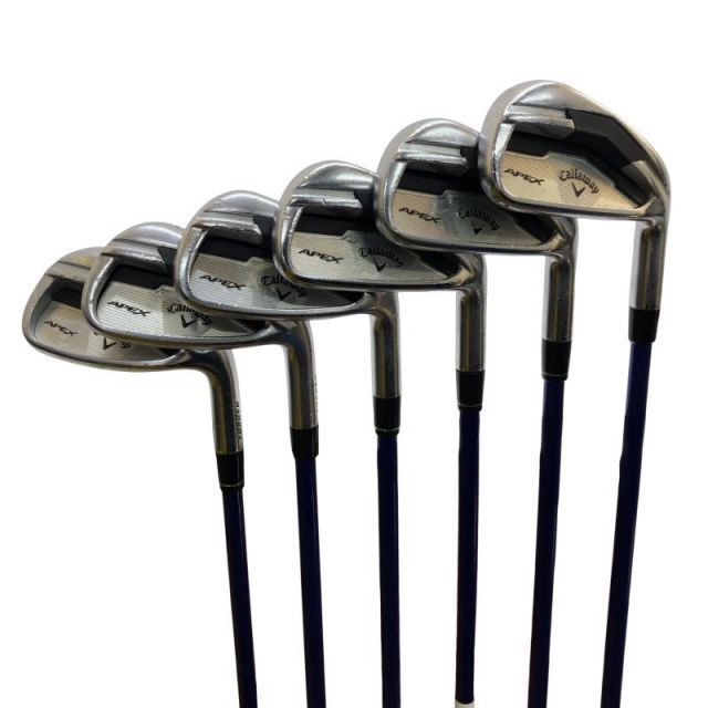 【中古】 キャロウェイ APEX 6S アイアンセット IR Callaway APEX (フレックスR) メンズ 男性用 右利き 右用 Cランク ゴルフクラブ
