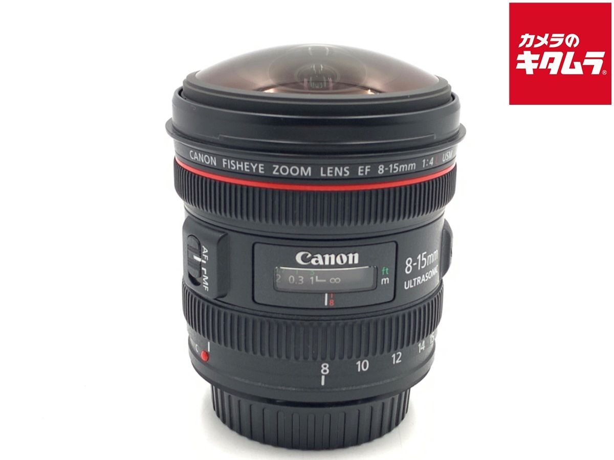 【中古】 【美品】 キヤノン EF8-15mm F4L フィッシュアイ USM