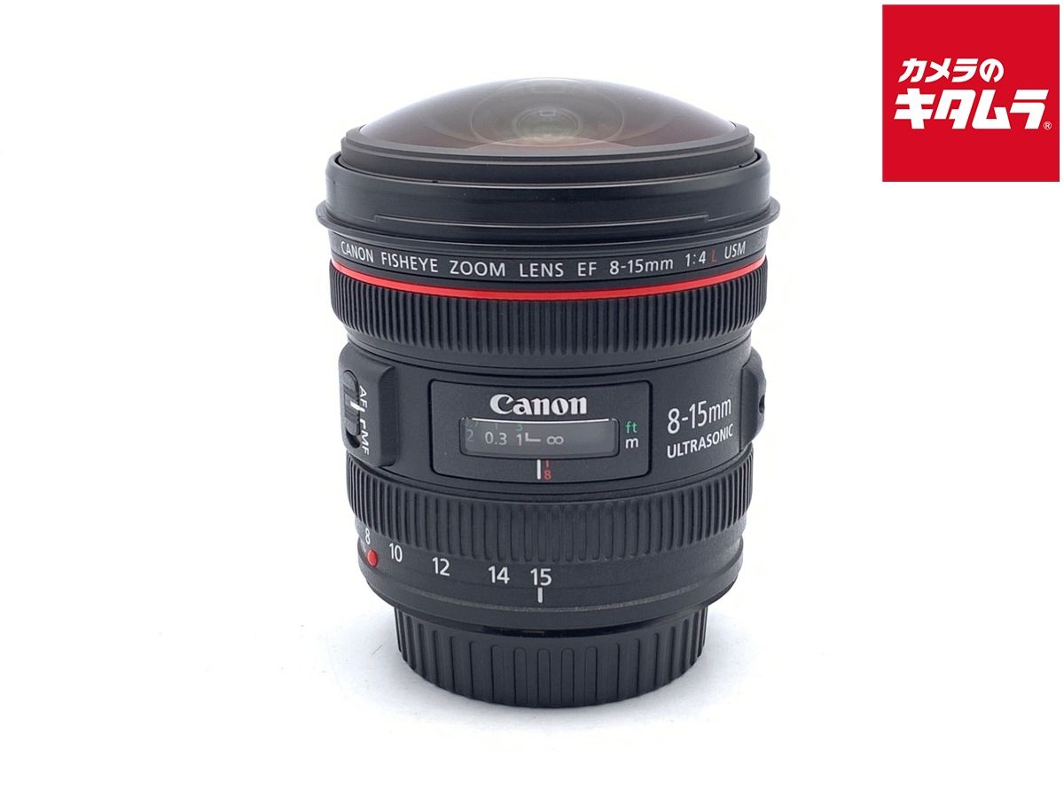 【中古】 【良品】 キヤノン EF8-15mm F4L フィッシュアイ USM