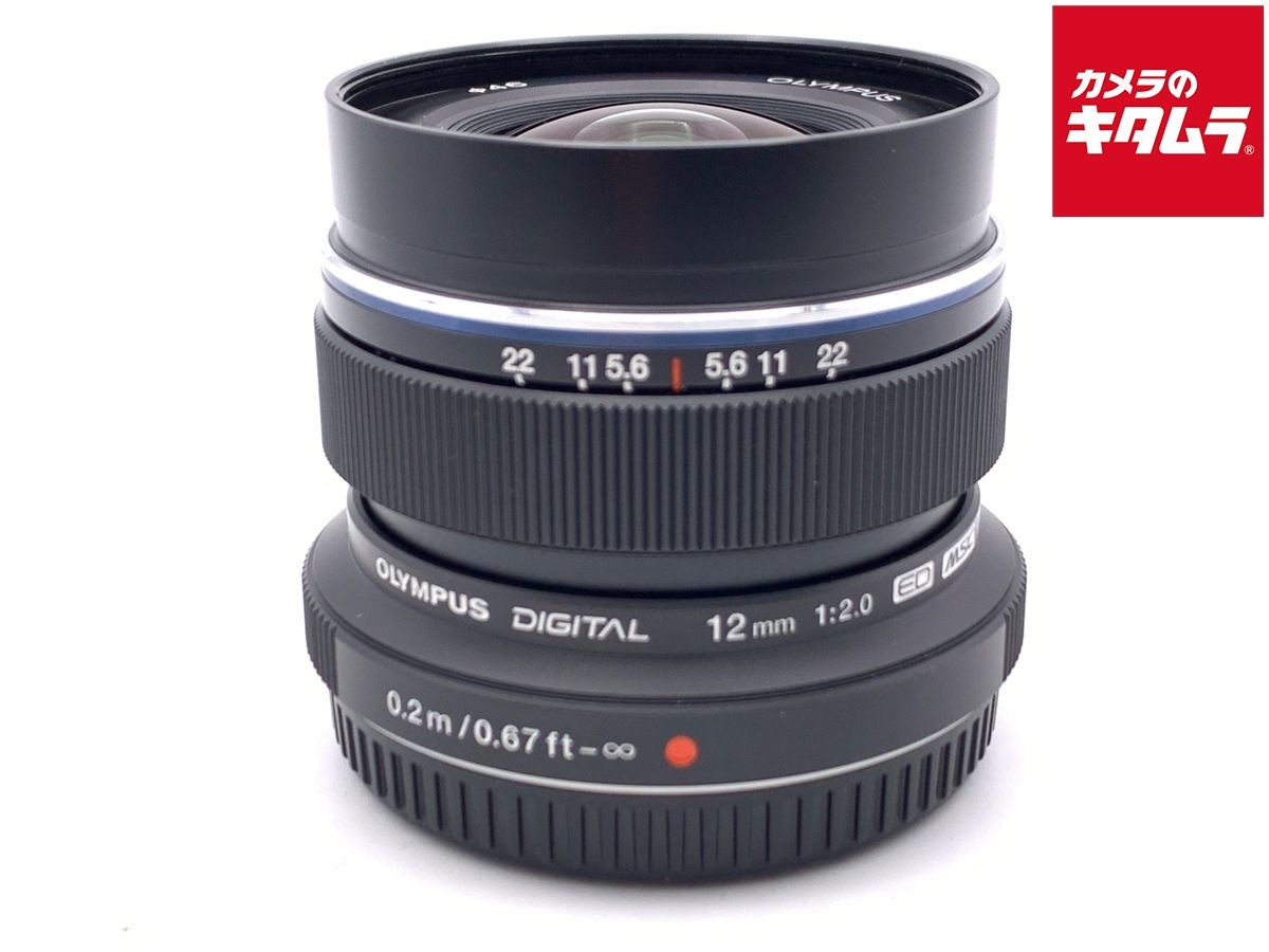 【中古】 【良品】 オリンパス M.ZUIKO DIGITAL ED 12mm F2.0 ブラック 23,462円