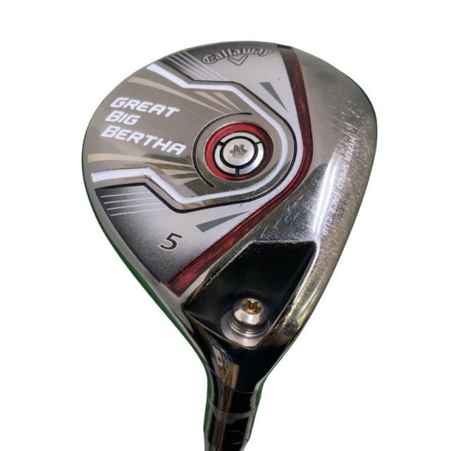 【中古】 キャロウェイ GREAT BIG BERTHA(2015) 5W フェアウェイウッド FW 純正特注シャフト (フレックスSR) メンズ 男性用 右利き 右用 Cランク ゴルフクラブ