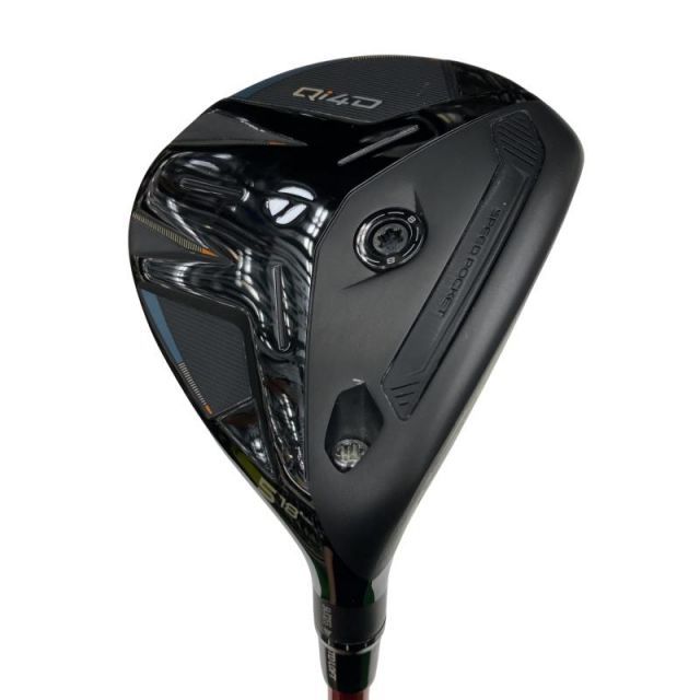 【中古】 テーラーメイド Qi4D 5W フェアウェイウッド FW 純正特注シャフト (フレックスS) メンズ 男性用 右利き 右用 Cランク ゴルフクラブ