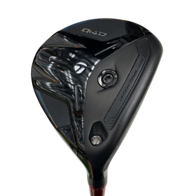 【中古】 テーラーメイド Qi4D 3W フェアウェイウッド FW 純正特注シャフト (フレックスS) メンズ 男性用 右利き 右用 Cランク ゴルフクラブ