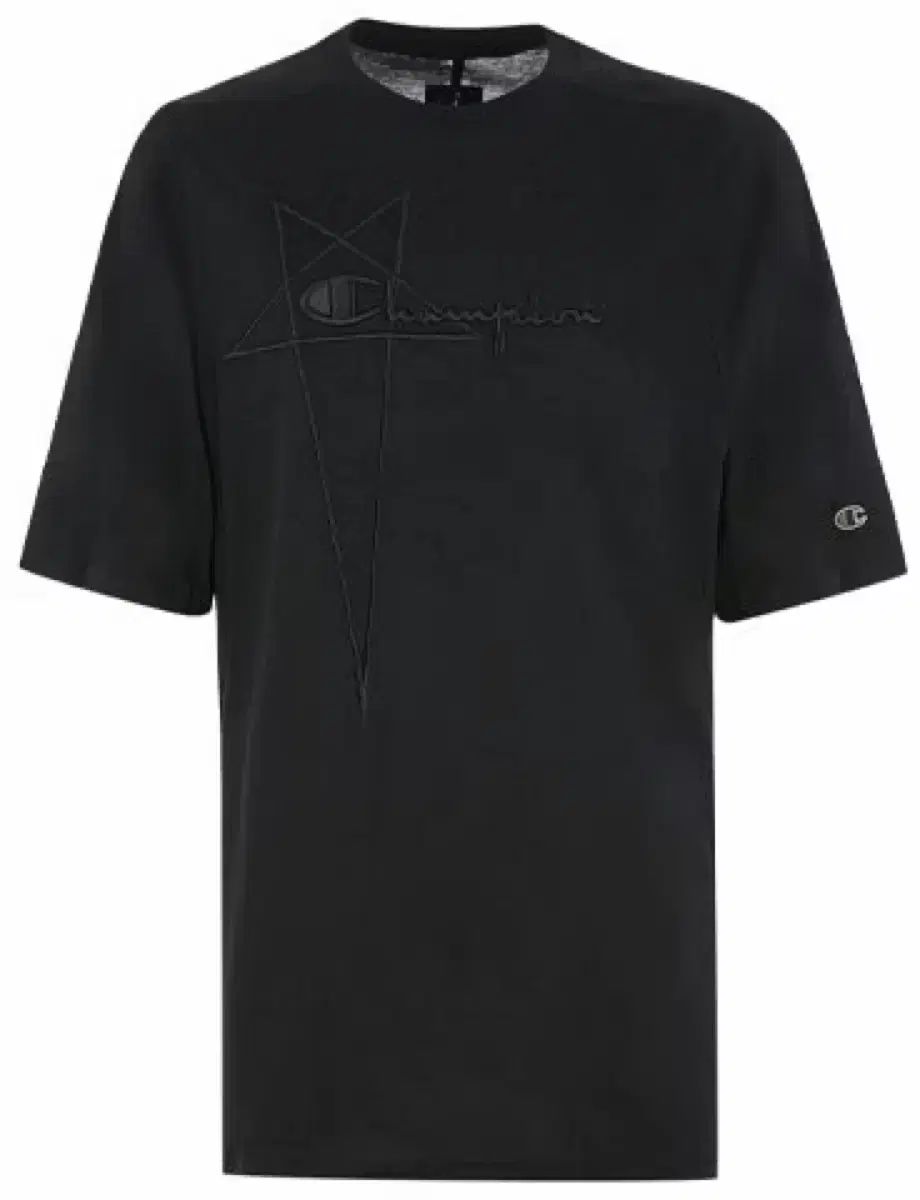 リックオウエンス x Champion ブラック Tシャツ L
