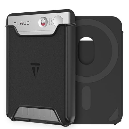 「強力マグネット・耐久保護」TUDIA for PLAUD Note AI ボイスレコーダー 用 ケース、ハードPC製 スリム 携帯用 マグネットホルダー - ブラックY 4a4cf6f0