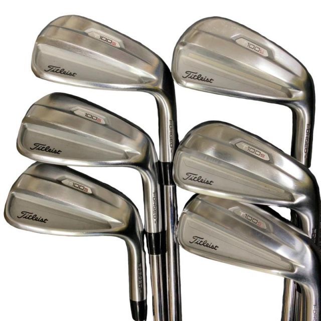 【中古】 タイトリスト Titleist T100S(2021) 6S アイアンセット IR リシャフト (フレックスその他) メンズ 男性用 右利き 右用 Cランク ゴルフクラブ