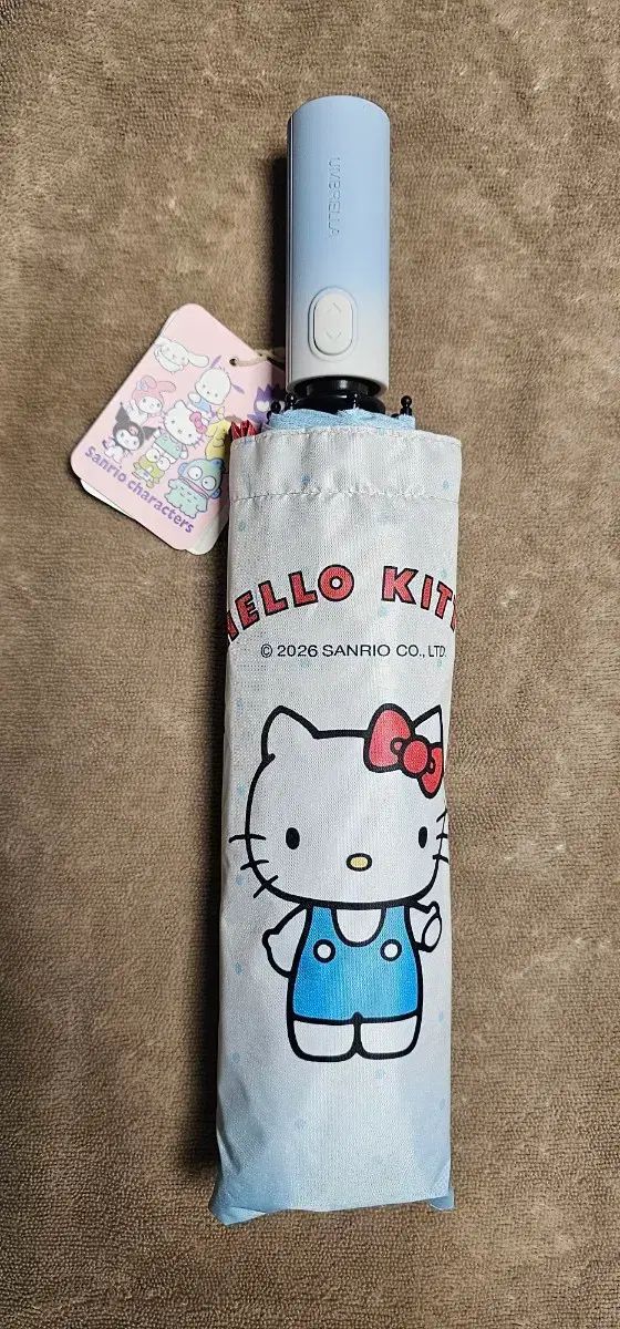 ハローキティ 自動傘 兼 日傘 新品