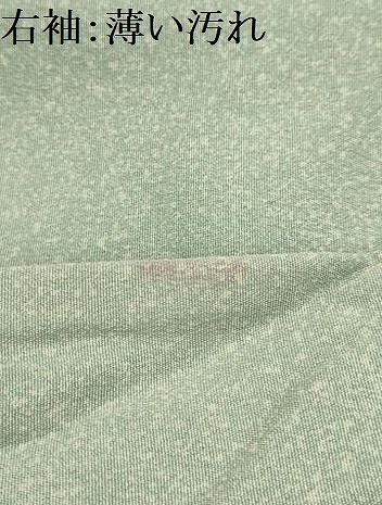 平和屋着物●染色作家　津室朱光　小紋　霞文　暈し染め　正絹　逸品　AABI2492cs 平和屋着物○染色作家 津室朱光 小紋 霞文 暈し染め 正絹 逸品