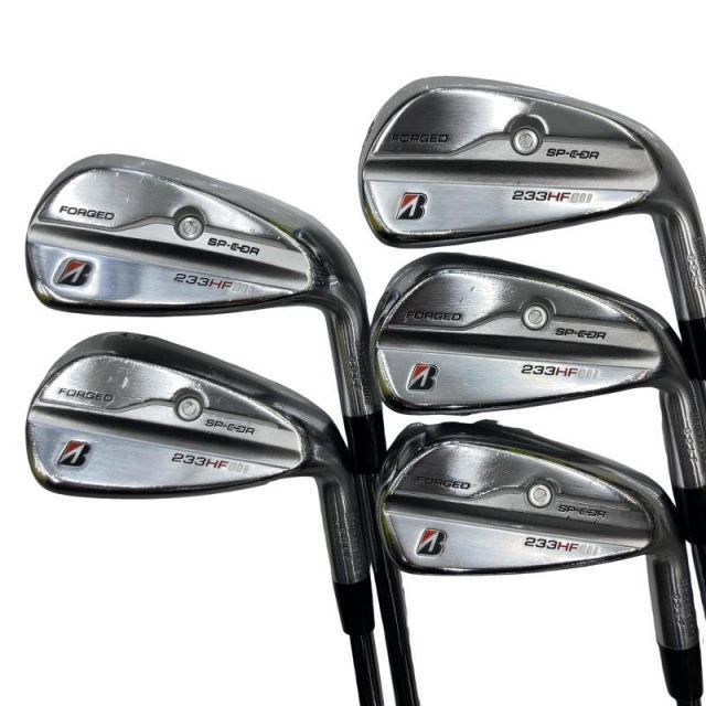 【中古】 ブリヂストン BRIDGESTONE 233HF 5S アイアンセット IR NS PRO 850GH neo (フレックスS) メンズ 男性用 右利き 右用 Cランク ゴルフクラブ