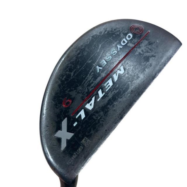 【中古】 オデッセイ METAL-X #9 34インチ パター PT スチール (フレックスその他) メンズ 男性用 右利き 右用 Dランク ゴルフクラブ