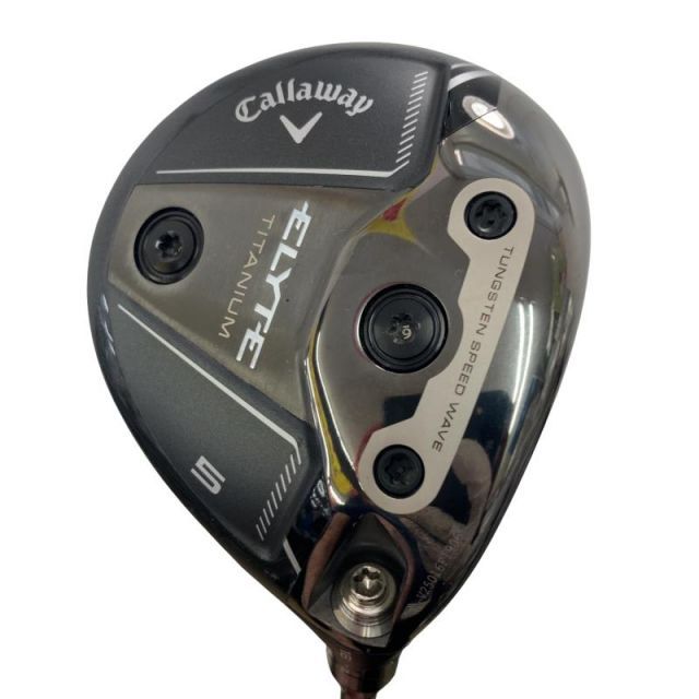 【中古】 キャロウェイ ELYTE TITANIUM 5W フェアウェイウッド FW TENSEI GREEN 60 for CW(ELYTE FW) (フレックスS) メンズ 男性用 右利き 右用 Cランク ゴルフクラブ