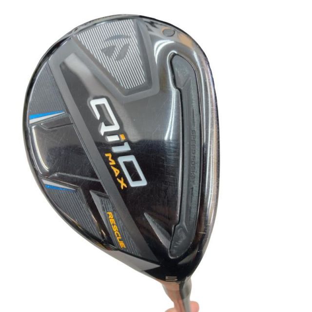 【中古】 テーラーメイド Qi10 MAX U5 ユーティリティ UT 純正特注シャフト (フレックスS) メンズ 男性用 右利き 右用 Cランク ゴルフクラブ