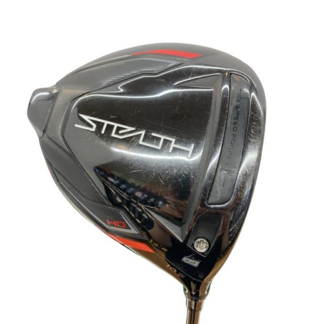 【中古】 テーラーメイド STEALTH HD 10.5° ドライバー DR TENSEI RED TM50(STEALTH DR) (フレックスS) メンズ 男性用 右利き 右用 Cランク ゴルフクラブ