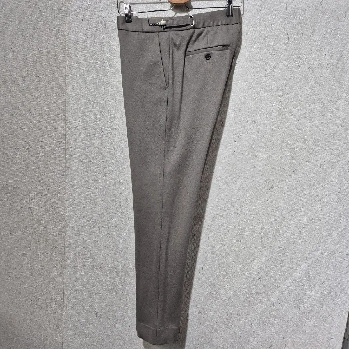 ソリッドオム homme グレー メンズ スーツ ズボン スラックス
