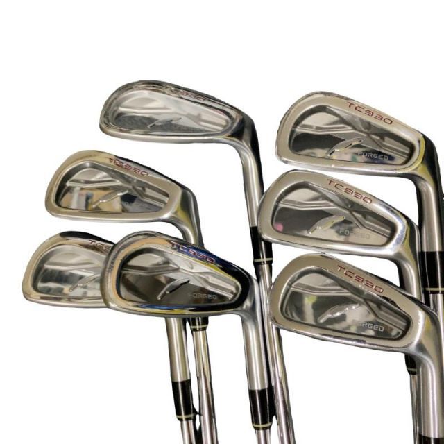 【中古】 フォーティーン TC-930 FORGED 7S アイアンセット IR Dynamic Gold (フレックスS) メンズ 男性用 右利き 右用 Cランク ゴルフクラブ
