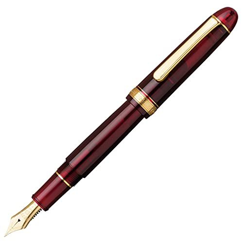 プラチナ万年筆 万年筆 F 細字 ブルゴーニュ #3776 センチュリー PNB-15000 71-2 正規輸入品mi