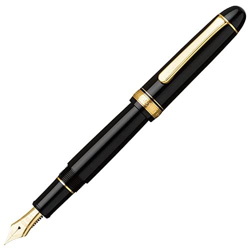 プラチナ万年筆 万年筆 M 中字 3776 センチュリー ブラックインブラック PNB-15000 1-3 正規輸入品mi
