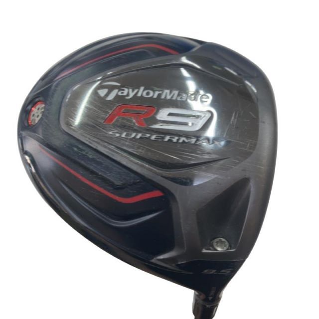 【中古】 テーラーメイド R9 SUPER MAX 9.5° ドライバー DR Motore SUPERMAX 50(ドライバー) (フレックスSR) メンズ 男性用 右利き 右用 Cランク ゴルフクラブ