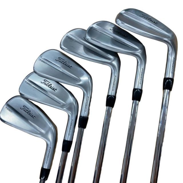 【中古】 タイトリスト Titleist T250(2025) 6S アイアンセット IR 純正特注シャフト (フレックスS) メンズ 男性用 右利き 右用 Cランク ゴルフクラブ