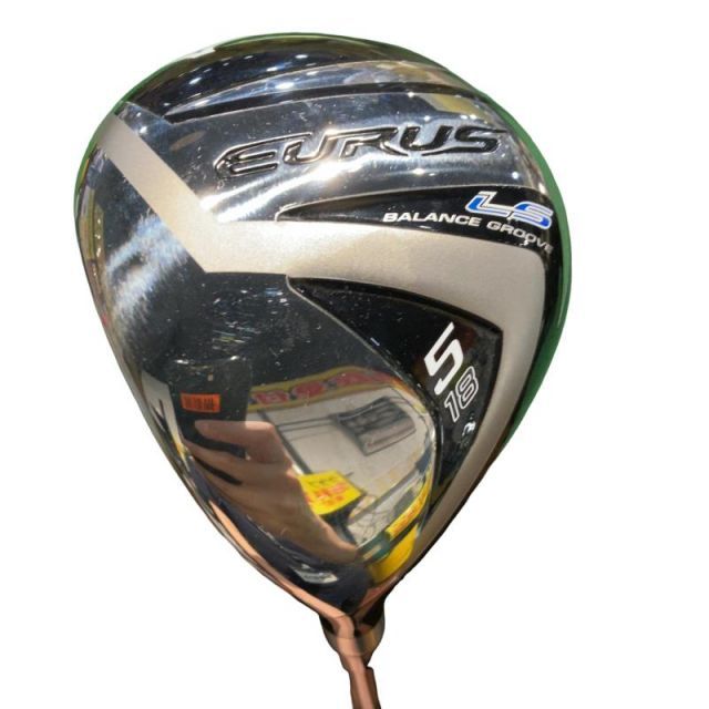 中古】 ミズノ EURUS LS 5W レフティ フェアウェイウッド FW EXSAR