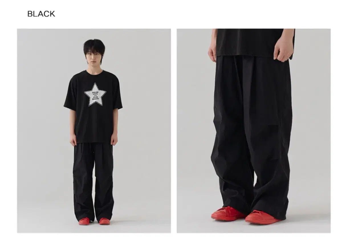 ナウン wide multi pants v2