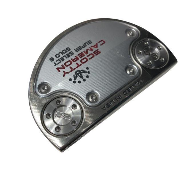 【中古】 タイトリスト SCOTTY CAMERON SUPER SELECT GOLO 6 33インチ パター PT スチール (フレックスその他) メンズ 男性用 右利き 右用 Nランク ゴルフクラブ