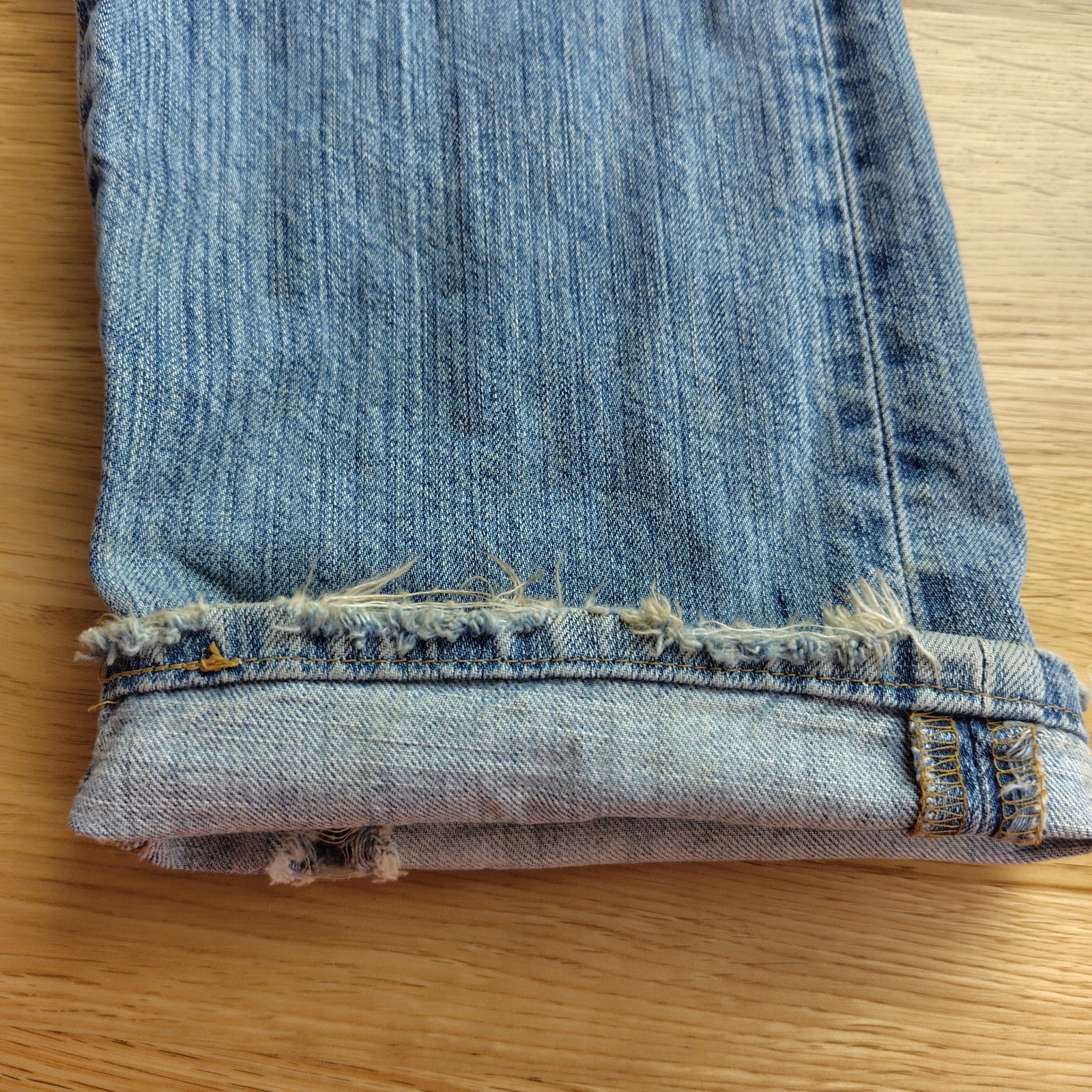 LEVI'S リーバイス 501 ダメージデニムパンツ インディゴ W30 メンズ