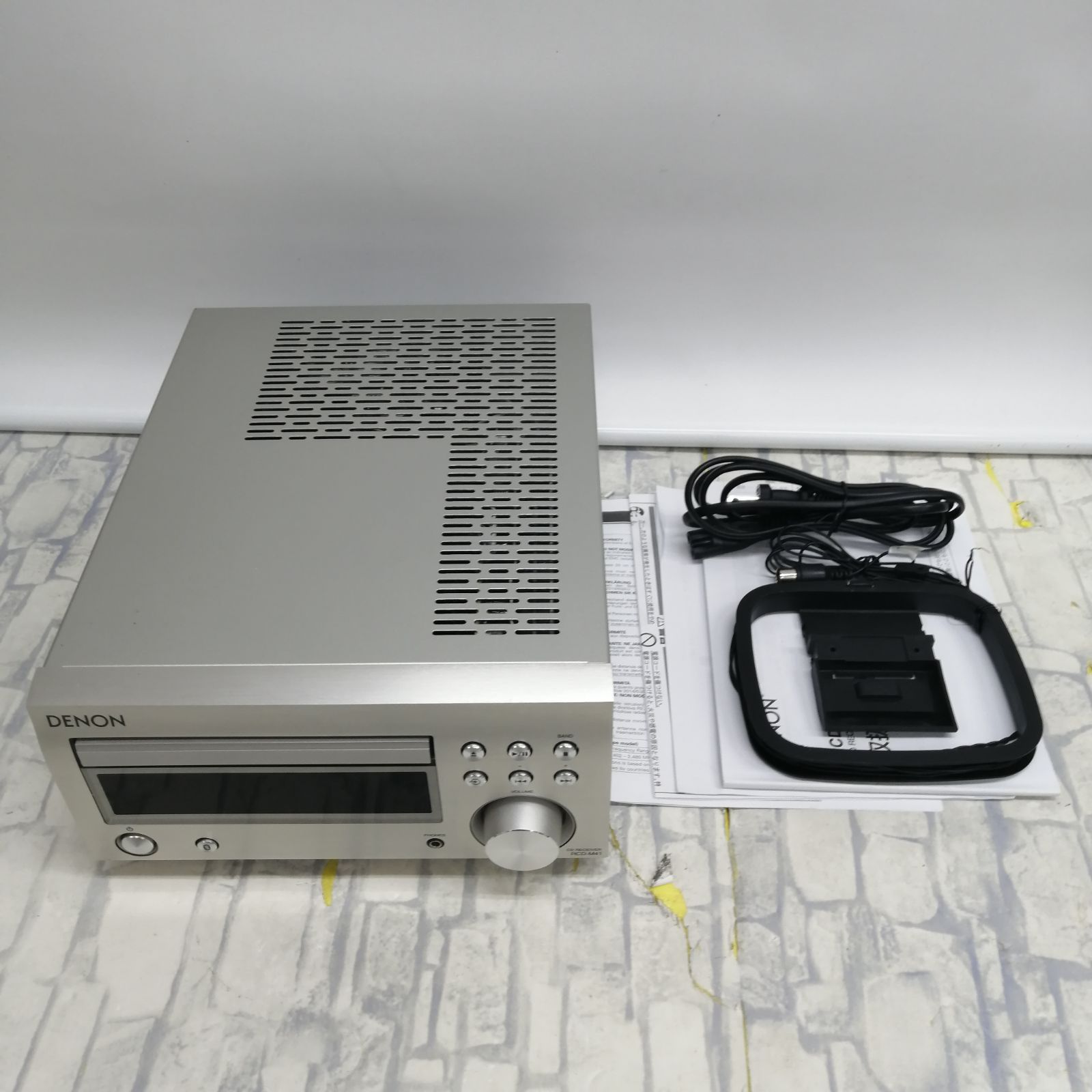 ジャンク】DENON CDレシーバー RCD-M41 M2166-hhr2y - メルカリ
