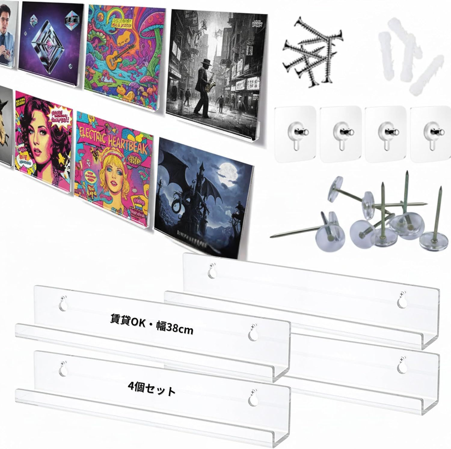 レコード - 内容物：4個 Reloop ortofon VNLレコードカートリッジ 2個