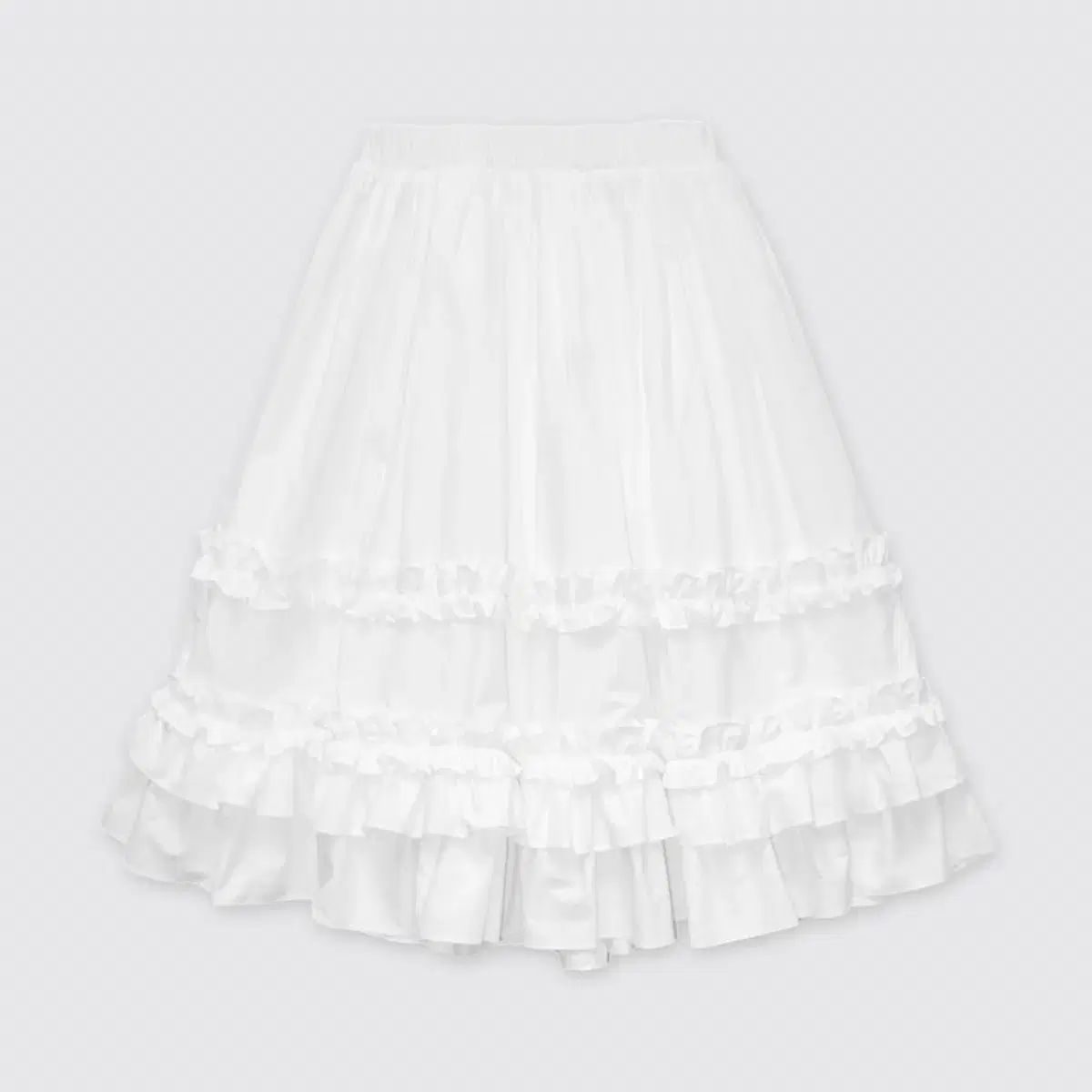 Saenginstudios RUFFLE PLEATED MIDI SKIRT 10,252円
