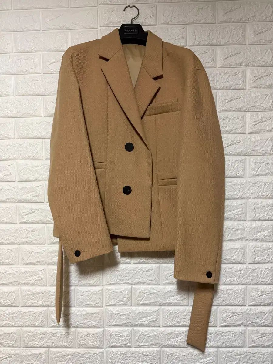 WOOYOUNGMI ウーヨンミ クロップド ダブルジャケット 出品