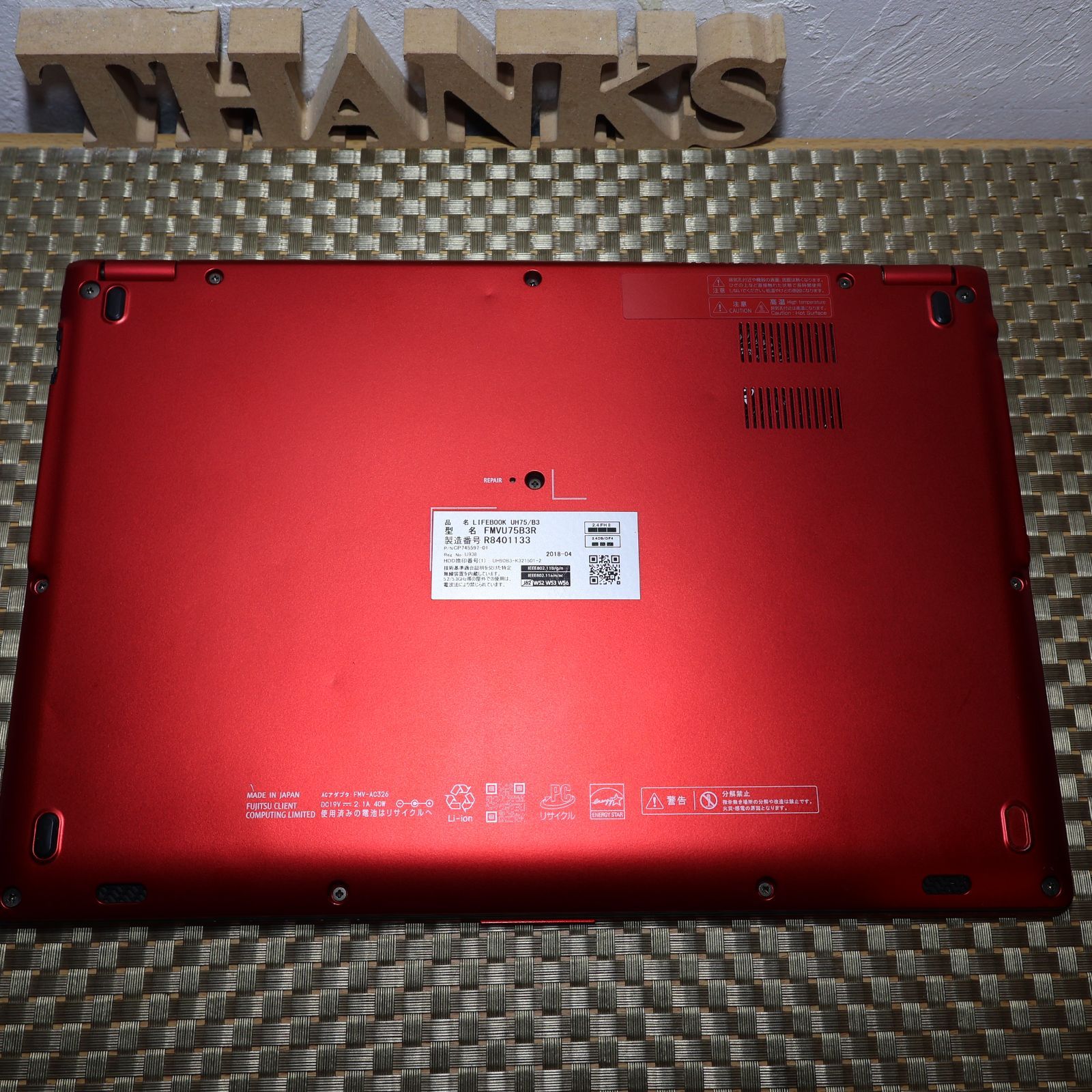 人気の赤！Win11正式対応i5/メ4/SSD/無線/カメラ/FHD/TypeC - メルカリ